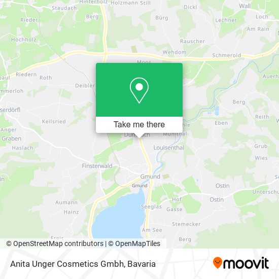 Anita Unger Cosmetics Gmbh map