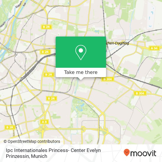 Ipc Internationales Princess- Center Evelyn Prinzessin map