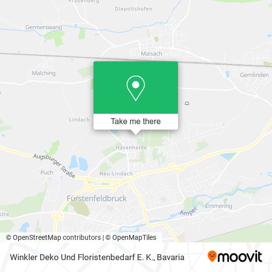 Winkler Deko Und Floristenbedarf E. K. map