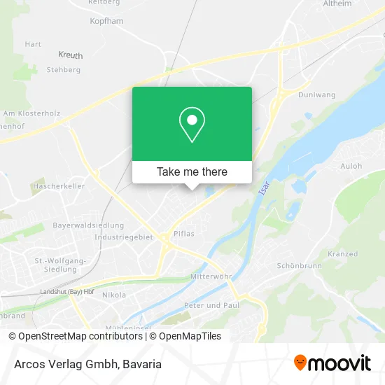Карта Arcos Verlag Gmbh