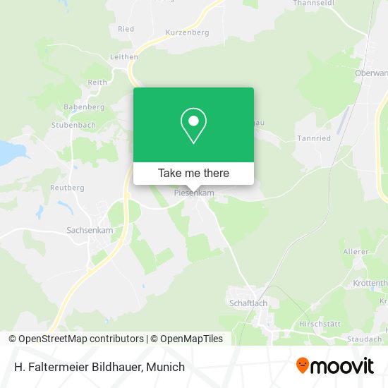 H. Faltermeier Bildhauer map