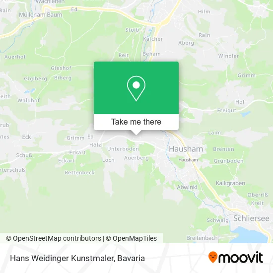 Карта Hans Weidinger Kunstmaler