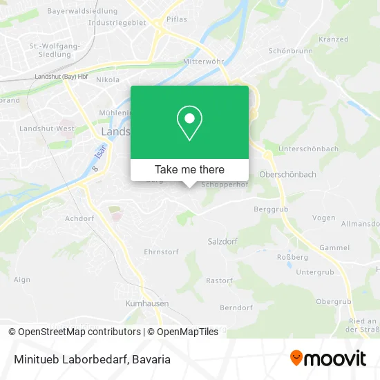 Карта Minitueb Laborbedarf