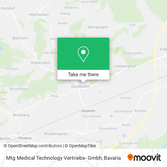 Карта Mtg Medical Technology Vertriebs- Gmbh