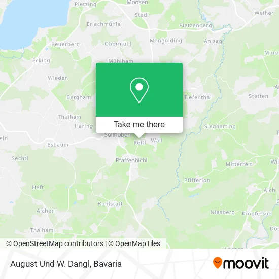 Карта August Und W. Dangl