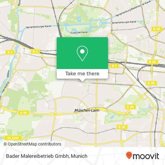 Bader Malereibetrieb Gmbh map