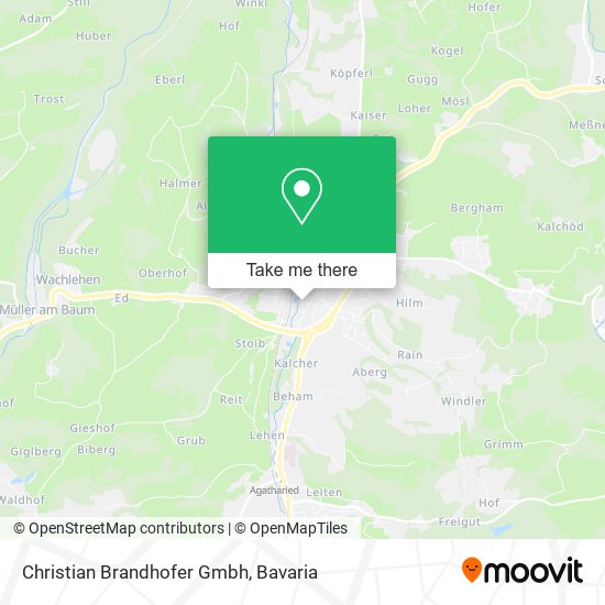 Christian Brandhofer Gmbh map