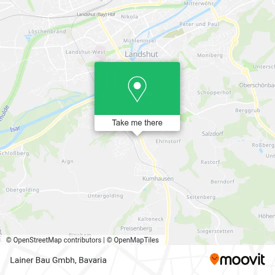 Lainer Bau Gmbh map