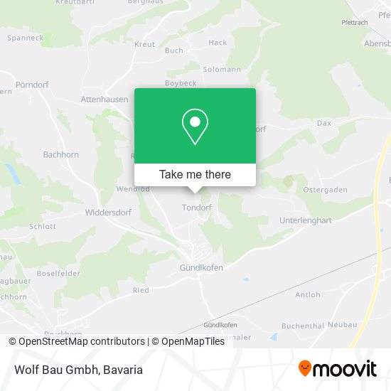 Wolf Bau Gmbh map