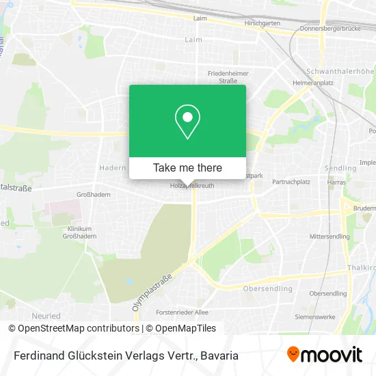 Карта Ferdinand Glückstein Verlags Vertr.