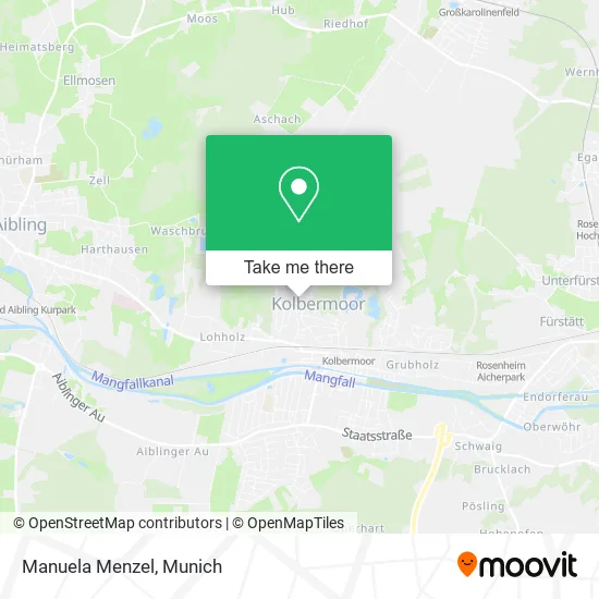 Карта Manuela Menzel