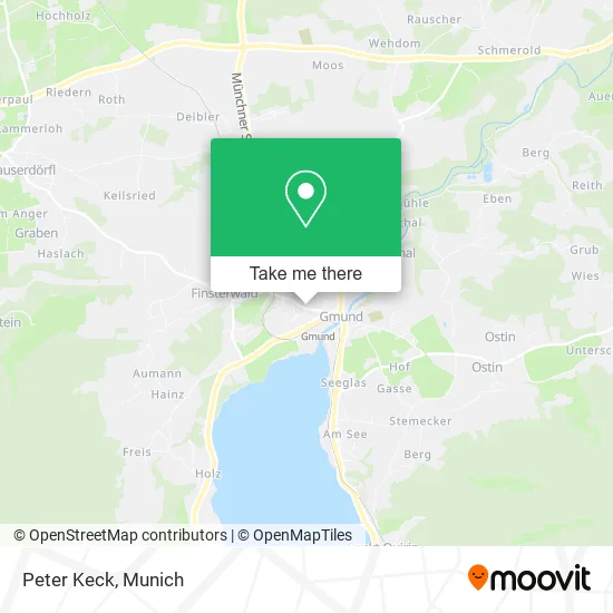 Карта Peter Keck