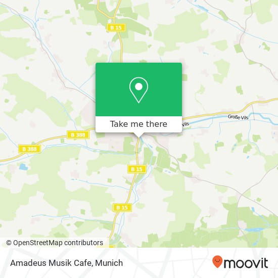 Карта Amadeus Musik Cafe