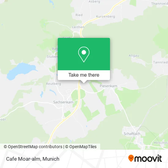 Карта Cafe Moar-alm
