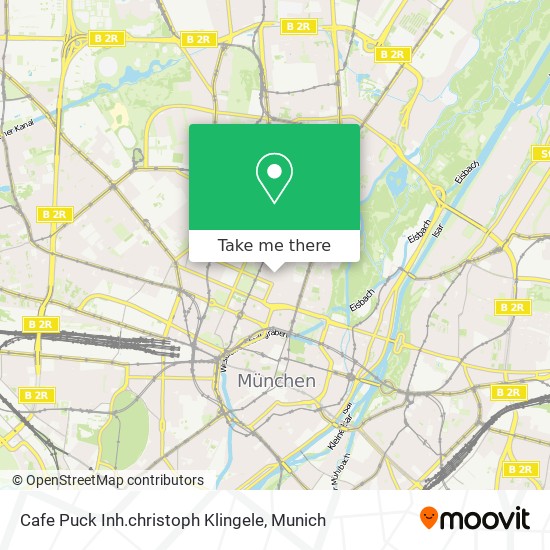 Карта Cafe Puck Inh.christoph Klingele