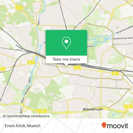 Erwin Köck map