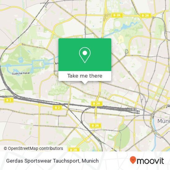 Gerdas Sportswear Tauchsport map