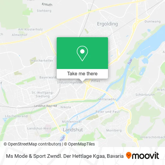 Карта Ms Mode & Sport Zwndl. Der Hettlage Kgaa