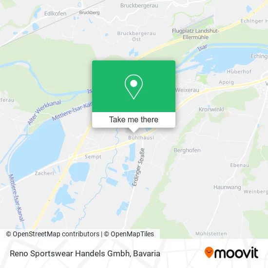 Reno Sportswear Handels Gmbh map