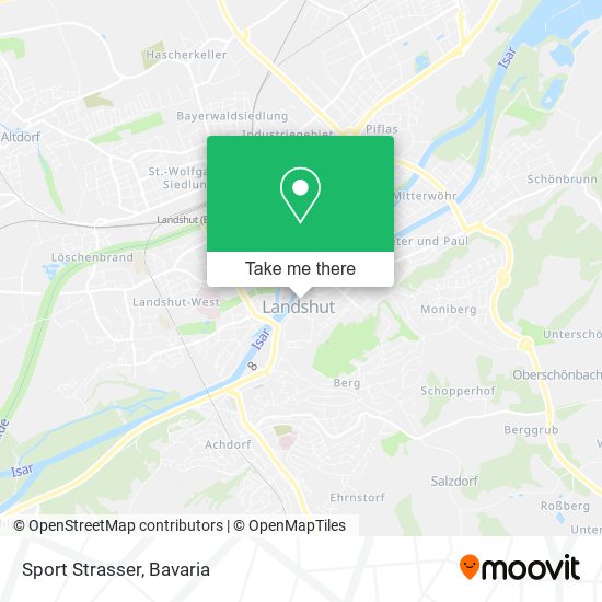 Sport Strasser map