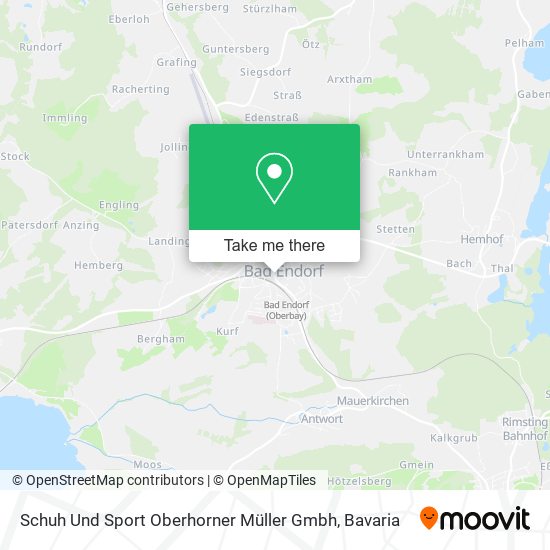 Schuh Und Sport Oberhorner Müller Gmbh map