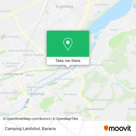Карта Camping Landshut