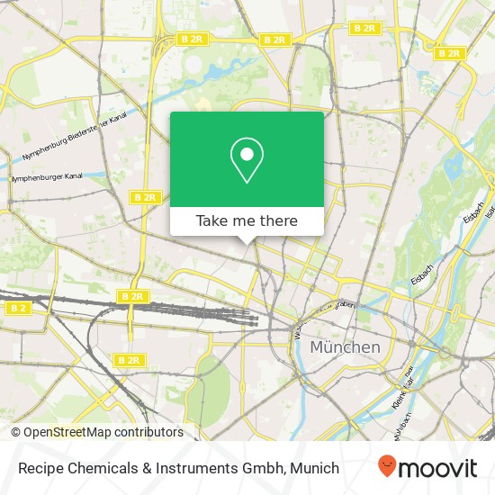 Recipe Chemicals & Instruments Gmbh map