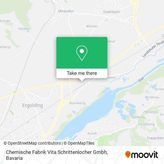 Chemische Fabrik Vita Schrittenlocher Gmbh map