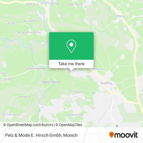 Pelz & Mode E. Hirsch Gmbh map