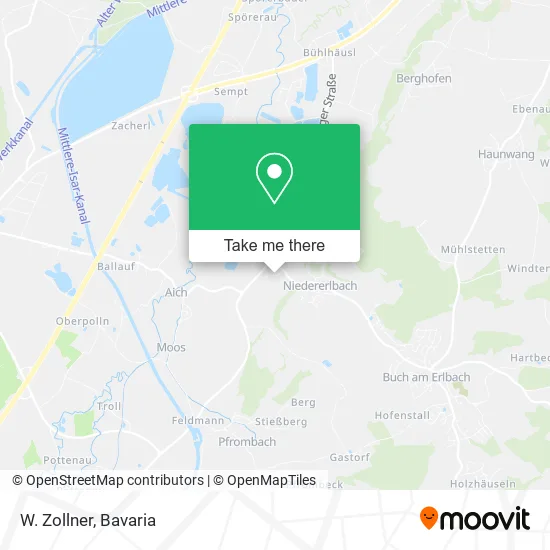 Карта W. Zollner