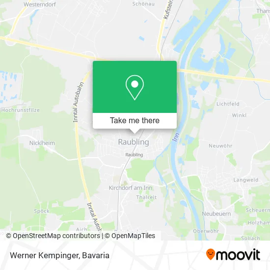 Werner Kempinger map