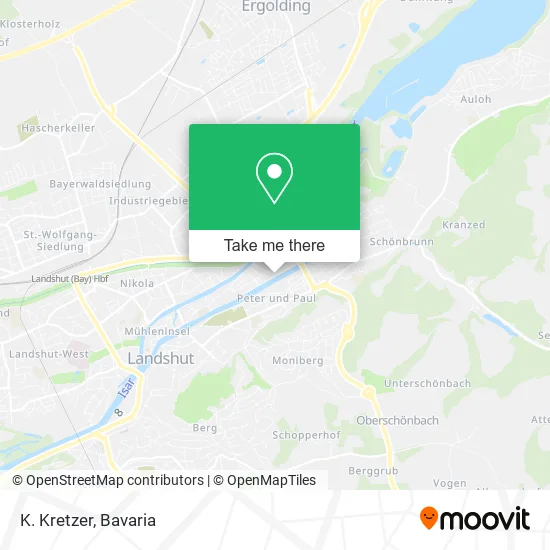 Карта K. Kretzer