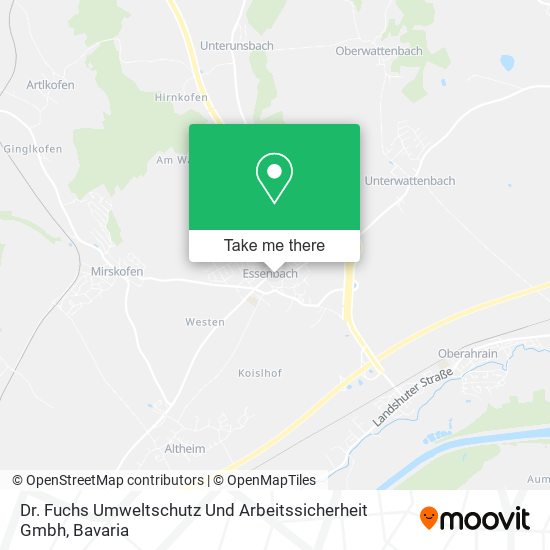 Dr. Fuchs Umweltschutz Und Arbeitssicherheit Gmbh map