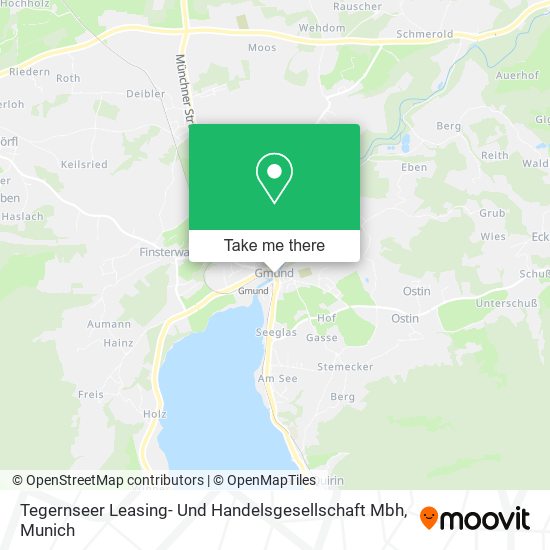 Tegernseer Leasing- Und Handelsgesellschaft Mbh map