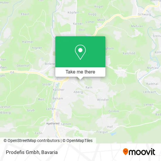 Карта Prodefis Gmbh