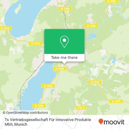 Ts Vertriebsgesellschaft Für Innovative Produkte Mbh map