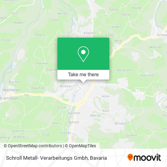 Schroll Metall- Verarbeitungs Gmbh map