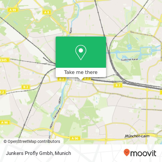 Junkers Profly Gmbh map