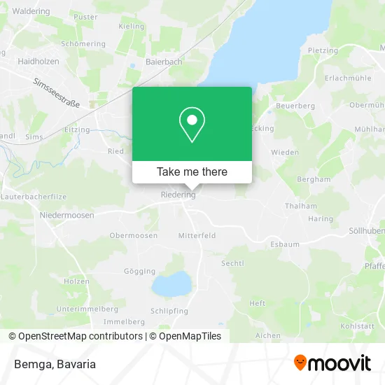 Карта Bemga