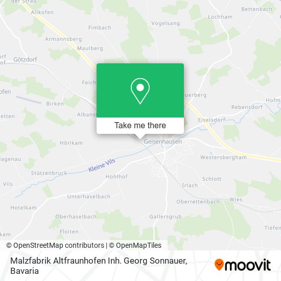 Malzfabrik Altfraunhofen Inh. Georg Sonnauer map
