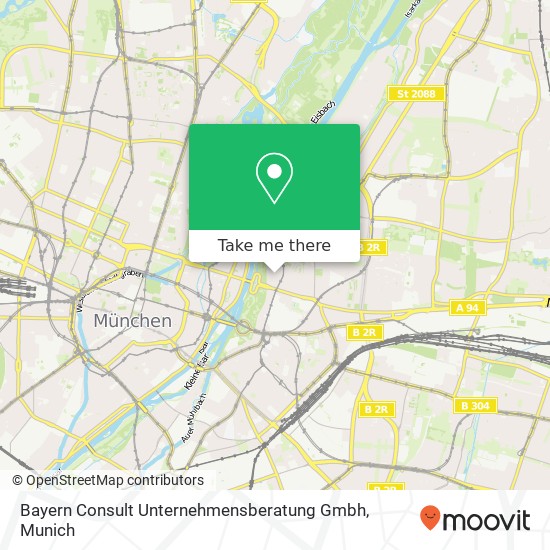 Карта Bayern Consult Unternehmensberatung Gmbh