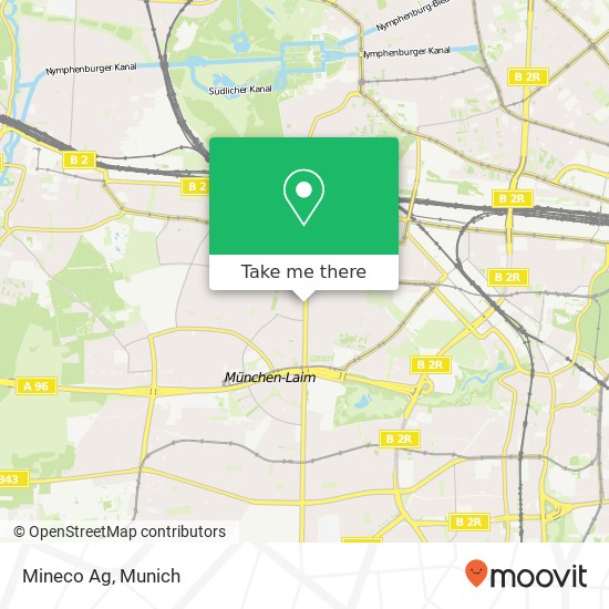 Mineco Ag map