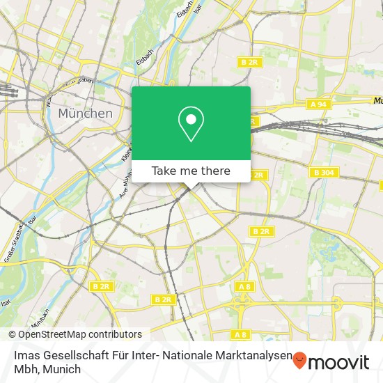 Imas Gesellschaft Für Inter- Nationale Marktanalysen Mbh map