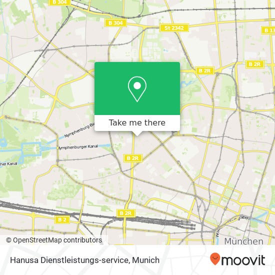 Hanusa Dienstleistungs-service map