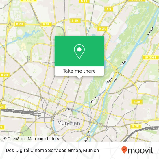 Dcs Digital Cinema Services Gmbh map