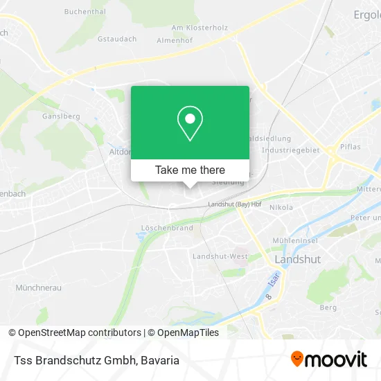 Карта Tss Brandschutz Gmbh