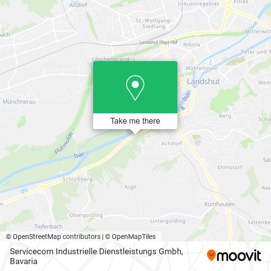 Servicecom Industrielle Dienstleistungs Gmbh map