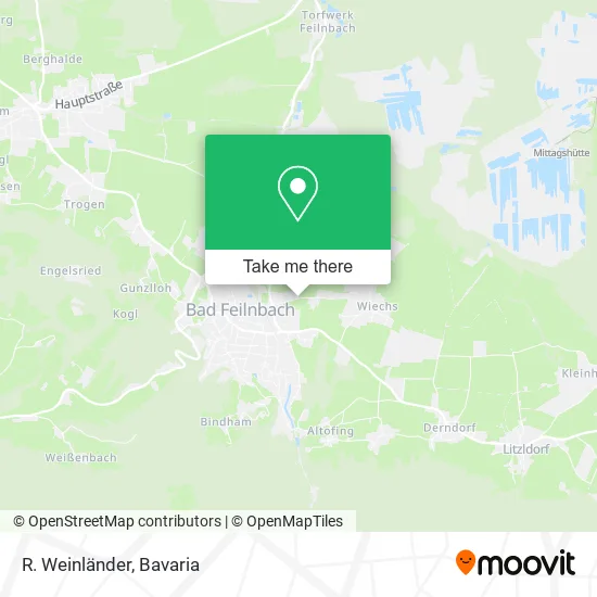 Карта R. Weinländer