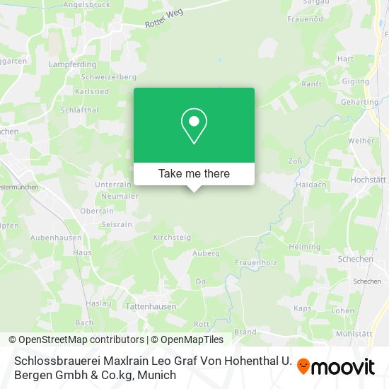 Schlossbrauerei Maxlrain Leo Graf Von Hohenthal U. Bergen Gmbh & Co.kg map