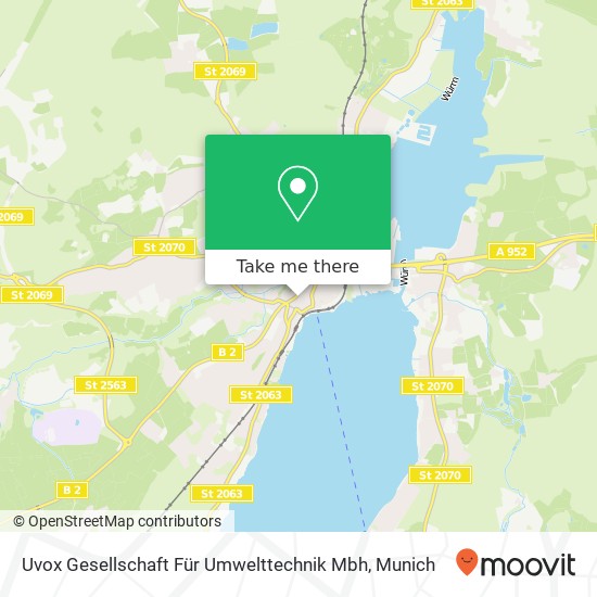 Uvox Gesellschaft Für Umwelttechnik Mbh map